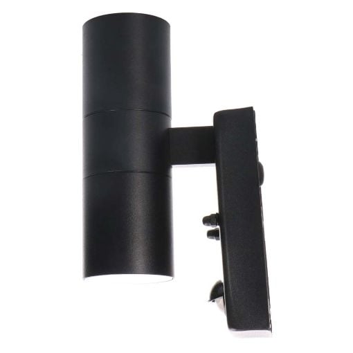 Εικόνα της Επιτοίχιο Φωτιστικό Up & Down 123LED Calabar 2xGU10 Sensor IP44 Black
