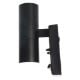 Εικόνα της Επιτοίχιο Φωτιστικό Up & Down 123LED Calabar 2xGU10 Sensor IP44 Black
