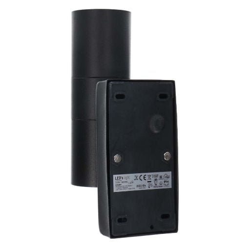 Εικόνα της Επιτοίχιο Φωτιστικό Up & Down 123LED Calabar 2xGU10 Sensor IP44 Black