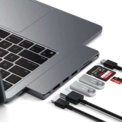 Εικόνα της Satechi Pro Hub Slim Midnight Black ST-HUCPHSD