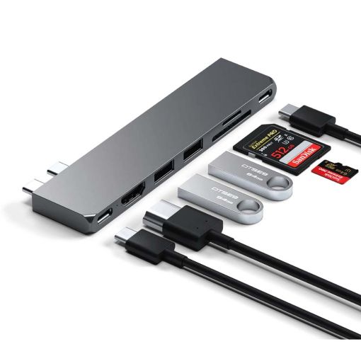 Εικόνα της Satechi Pro Hub Slim Midnight Black ST-HUCPHSD