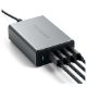 Εικόνα της Satechi 4-Port USB-C Charging Station GaN 165W Gray ST-UC165GM-EU