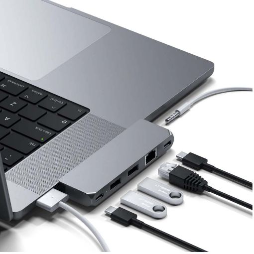 Εικόνα της Satechi Pro Hub Mini Space Gray ST-UCPHMIM