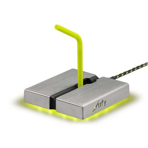 Εικόνα της Xtrfy B1 Mouse Bungee with USB Hub Silver/Yellow XG-B1-LED