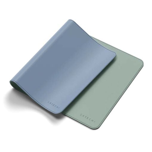 Εικόνα της Satechi Dual-Sided DeskMat Eco-Leather Blue/Green ST-LDMBL