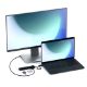 Εικόνα της Satechi USB-C Slim Multiport with Ethernet Black ST-UCSMA3K