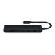 Εικόνα της Satechi USB-C Slim Multiport with Ethernet Black ST-UCSMA3K