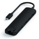 Εικόνα της Satechi USB-C Slim Multiport with Ethernet Black ST-UCSMA3K