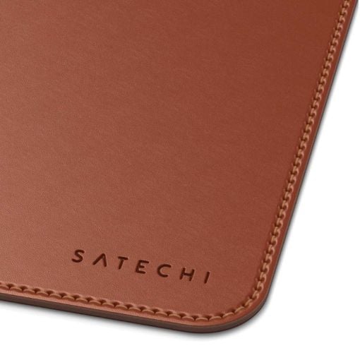 Εικόνα της Satechi Eco-Leather Mouse Pad Brown ST-ELMPN