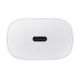 Εικόνα της Φορτιστής Samsung USB-C 25W με Καλώδιο White EP-TA800XWEGWW