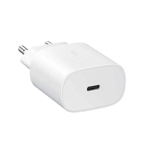 Εικόνα της Φορτιστής Samsung USB-C 25W με Καλώδιο White EP-TA800XWEGWW