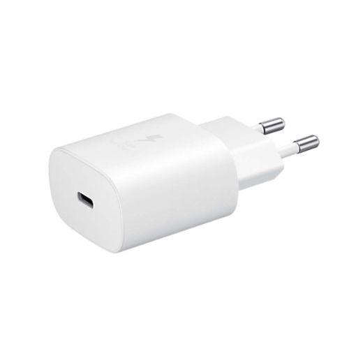Εικόνα της Φορτιστής Samsung USB-C 25W με Καλώδιο White EP-TA800XWEGWW