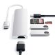 Εικόνα της Satechi Type-C Slim Multiport Adapter v2 Silver ST-SCMA2S