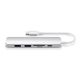 Εικόνα της Satechi Type-C Slim Multiport Adapter v2 Silver ST-SCMA2S