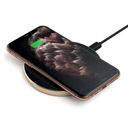 Εικόνα της Satechi Wireless Charging Pad Gold ST-WCPG