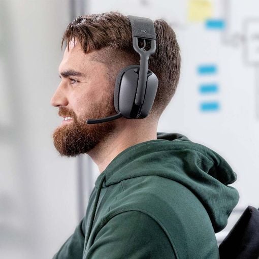 Εικόνα της Headset Logitech Zone Vibe 100 Wireless Graphite 981-001213