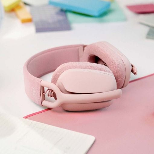 Εικόνα της Headset Logitech Zone Vibe 100 Wireless Pink 981-001224