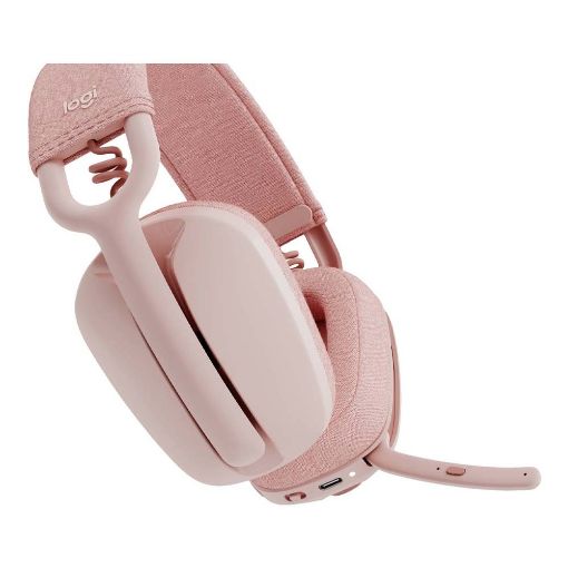 Εικόνα της Headset Logitech Zone Vibe 100 Wireless Pink 981-001224