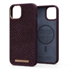 Εικόνα της Θήκη Njord by Elements Salmon Leather for iPhone 14 (6.1) Purple NA41SL03