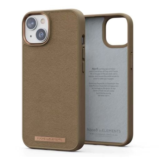 Εικόνα της Θήκη Njord by Elements Comfort+ for iPhone 14 (6.7) Camel NA42CM04