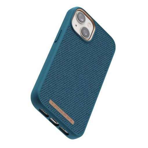 Εικόνα της Θήκη Njord by Elements Fabric Tonal for iPhone 14 (6.7) Deep Sea NA42TN01