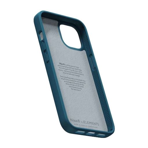 Εικόνα της Θήκη Njord by Elements Fabric Tonal for iPhone 14 (6.7) Deep Sea NA42TN01