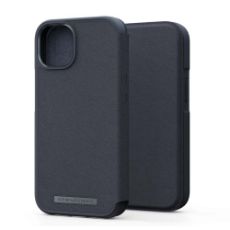 Εικόνα της Θήκη Wallet Njord by Elements Leather Magsafe for iPhone 14 Black NA41GL00W