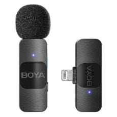 Εικόνα της Boya BY-V1 Wireless Lavalier Microphone Lightning Black