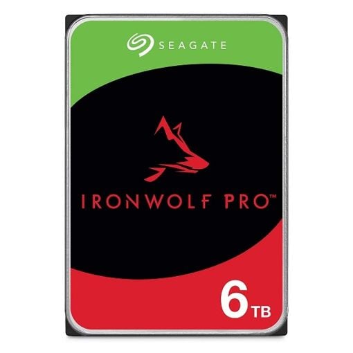 Εικόνα της Εσωτερικός Σκληρός Δίσκος NAS Seagate 3.5" Ironwolf Pro 6TB Sata III 256MB ST6000NT001