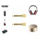 Εικόνα της Adapter Ugreen 3.5mm Female to 6.3mm Male Gold 20503