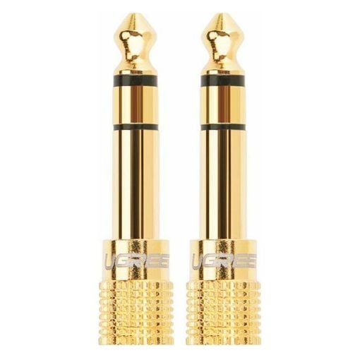 Εικόνα της Adapter Ugreen 3.5mm Female to 6.3mm Male Gold 20503