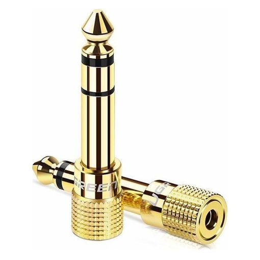 Εικόνα της Adapter Ugreen 3.5mm Female to 6.3mm Male Gold 20503