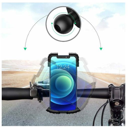 Εικόνα της Bicycle Holder for Smartphone Ugreen LP494 Black 60548