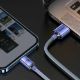 Εικόνα της Καλώδιο Baseus Crystal Shine USB-A to Lightning Braided 1.2m Purple CAJY000005