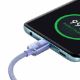 Εικόνα της Καλώδιο Baseus Crystal Shine USB-C to USB-C Braided 100W 1.2m Purple CAJY000605