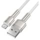 Εικόνα της Καλώδιο Baseus Cafule USB-A to Lightning 2.4A 1m White/Silver CALJK-A02