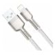 Εικόνα της Καλώδιο Baseus Cafule USB-A to Lightning 2.4A 1m White/Silver CALJK-A02