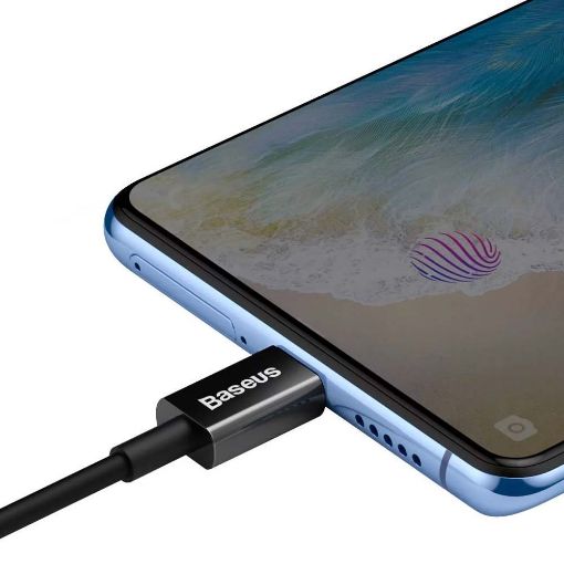 Εικόνα της Καλώδιο Baseus Superior Series USB to Micro USB 2A 1m Black CAMYS-01