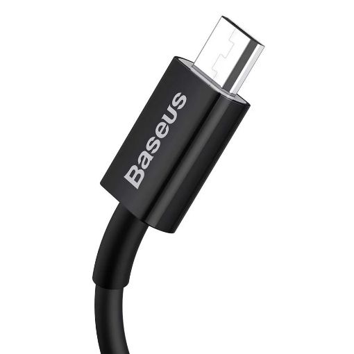 Εικόνα της Καλώδιο Baseus Superior Series USB to Micro USB 2A 1m Black CAMYS-01