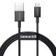 Εικόνα της Καλώδιο Baseus Superior Series USB to Micro USB 2A 1m Black CAMYS-01