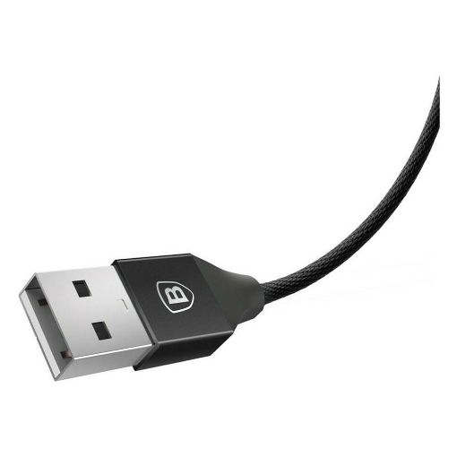 Εικόνα της Καλώδιο Baseus Yiven USB to Micro USB Braided Black 1.5m CAMYW-B01