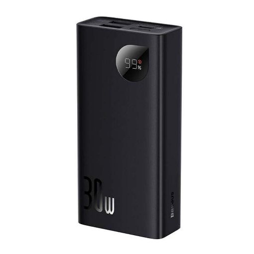 Εικόνα της Power Bank Baseus Adaman 2 Dual USB-A & USB-C 10000mAh 30W Black PPAD040101