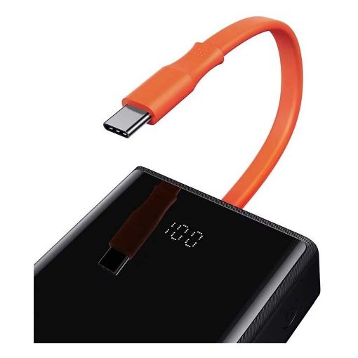 Εικόνα της Power Bank Baseus Elf Digital Dual USB-A & USB-C 20000mAh 65W Black PPJL000001