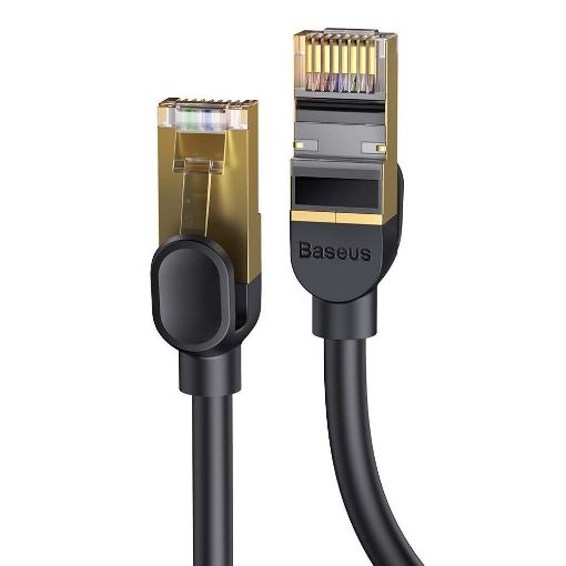 Εικόνα της Καλώδιο Δικτύου Baseus Cat.7 Ethernet RJ45 1m Black WKJS010101
