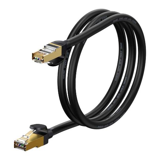 Εικόνα της Καλώδιο Δικτύου Baseus Cat.7 Ethernet RJ45 1m Black WKJS010101
