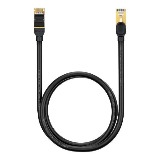Εικόνα της Καλώδιο Δικτύου Baseus Cat.7 Ethernet RJ45 1m Black WKJS010101