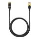 Εικόνα της Καλώδιο Δικτύου Baseus Cat.7 Ethernet RJ45 1m Black WKJS010101