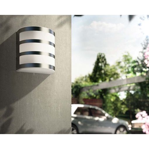 Εικόνα της Επιτοίχιο Φωτιστικό Philips myGarden Calgary 2700K IP44 3W Inox 915004988801