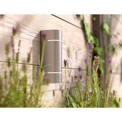 Εικόνα της Επιτοίχιο Φωτιστικό Philips myGarden Sunset 2700K IP44 2W Inox 915004499401