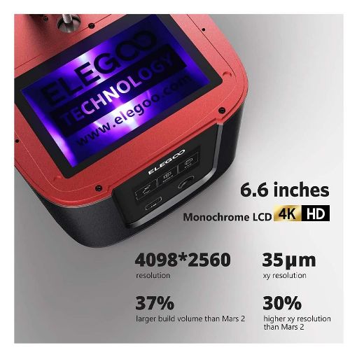 Εικόνα της LCD 6,6" for Elegoo Mars 3 Pro 4K